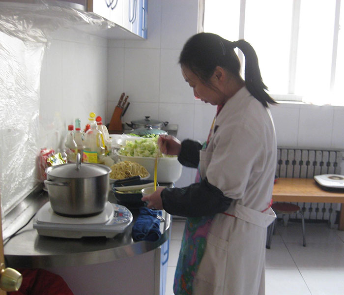 烧（shāo）饭（fàn）阿姨